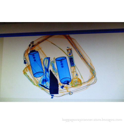 Railway Station Luggage X Ray Scanner , 34mm Led Display